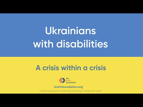 Yuliia Klepets, VGO Ukraine - Disability Crisis Interview with the Brain Foundation