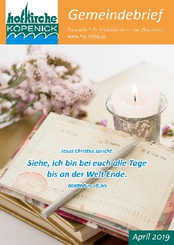 Coverfoto Gemeindebrief