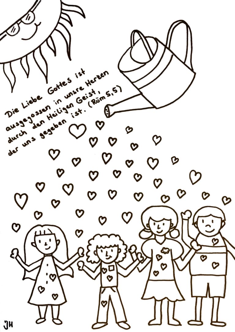 Kindergottesdienst vom 31.05.2020 – Pfingsten: die Liebe Gottes