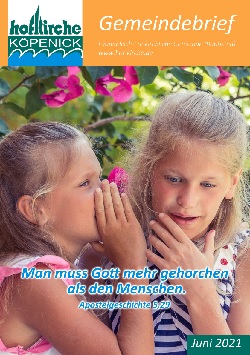 Coverfoto Gemeindebrief