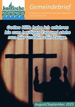 Coverfoto Gemeindebrief