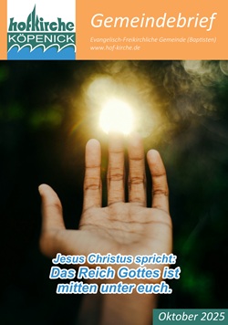 Coverfoto Gemeindebrief