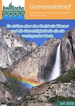 Coverfoto Gemeindebrief