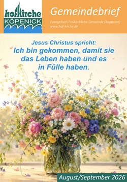 Coverfoto Gemeindebrief